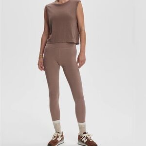 Varley Taupe Leggings